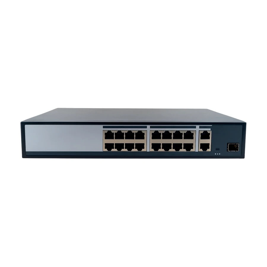 GIGA SERIES 16 PORT POE SWITCH