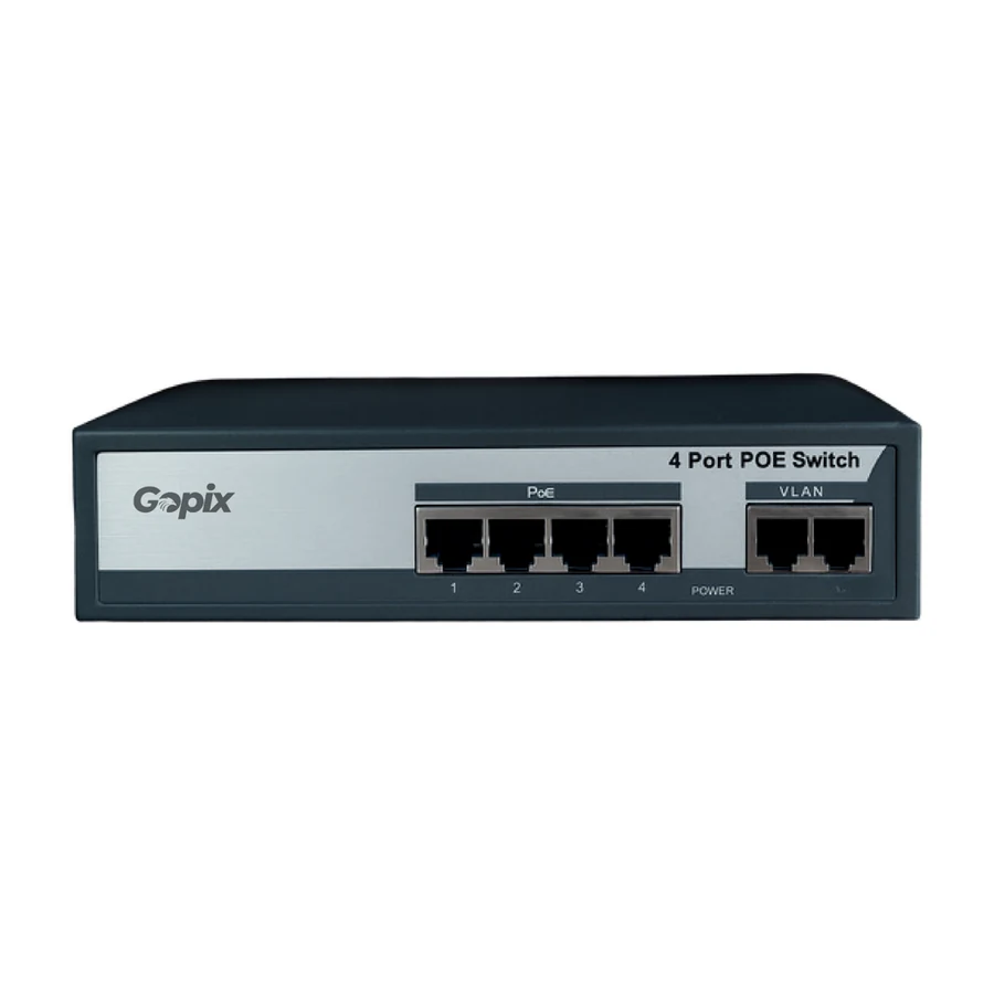 GIGA SERIES 4 PORT POE SWITCH