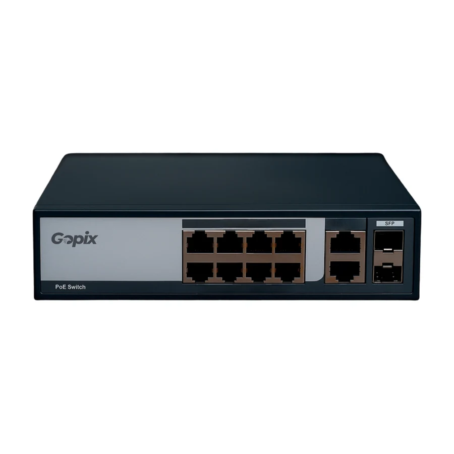 GIGA SERIES 8 PORT POE SWITCH